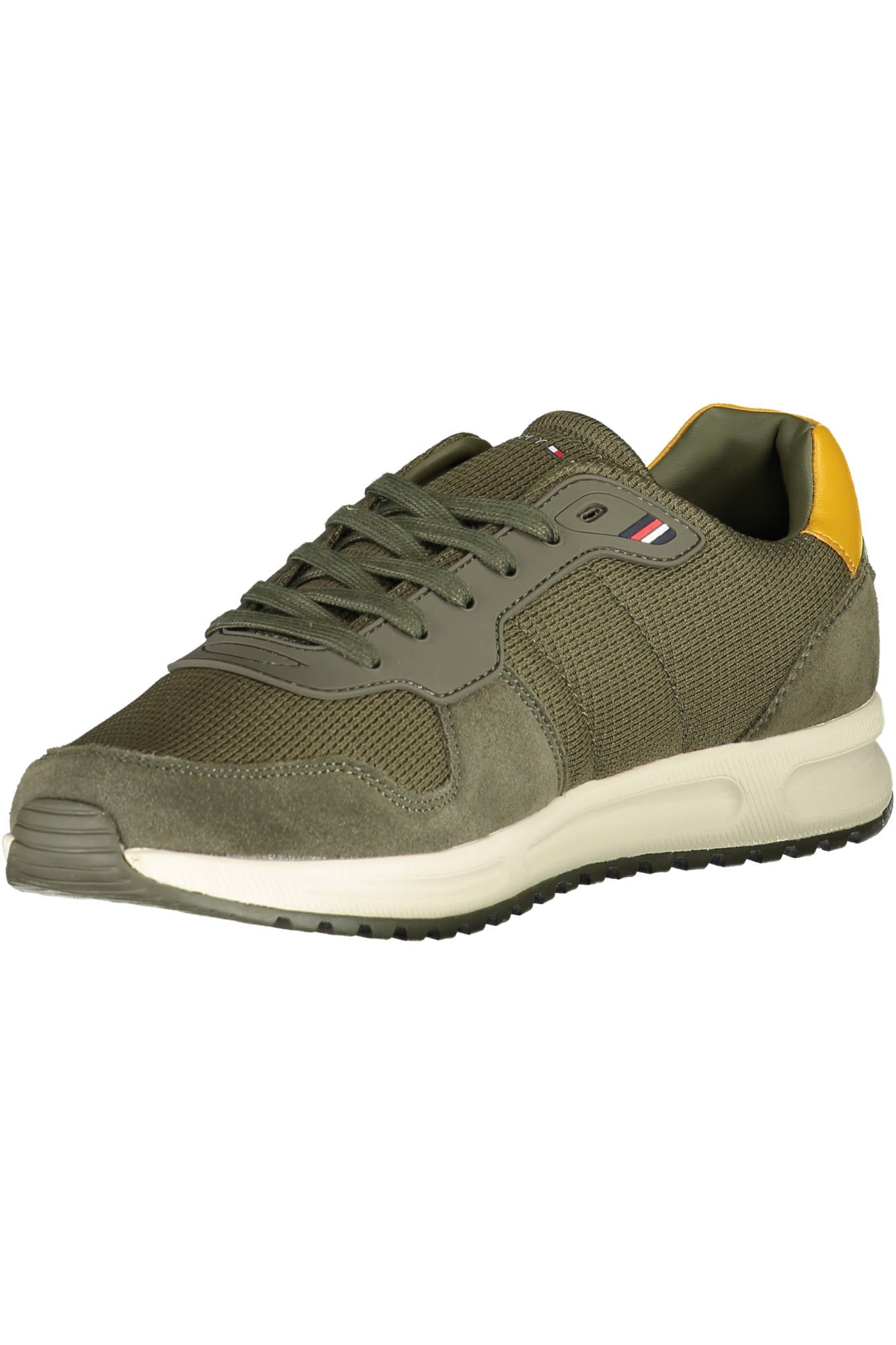 Tommy Hilfiger Green Man Sportschuhe Herren – Sneaker für Herbst/Winter mit recyceltem Material Grün