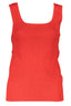 Tommy Hilfiger Damen Tank Top Rot – Modal-Baumwolle für Sommer Rot