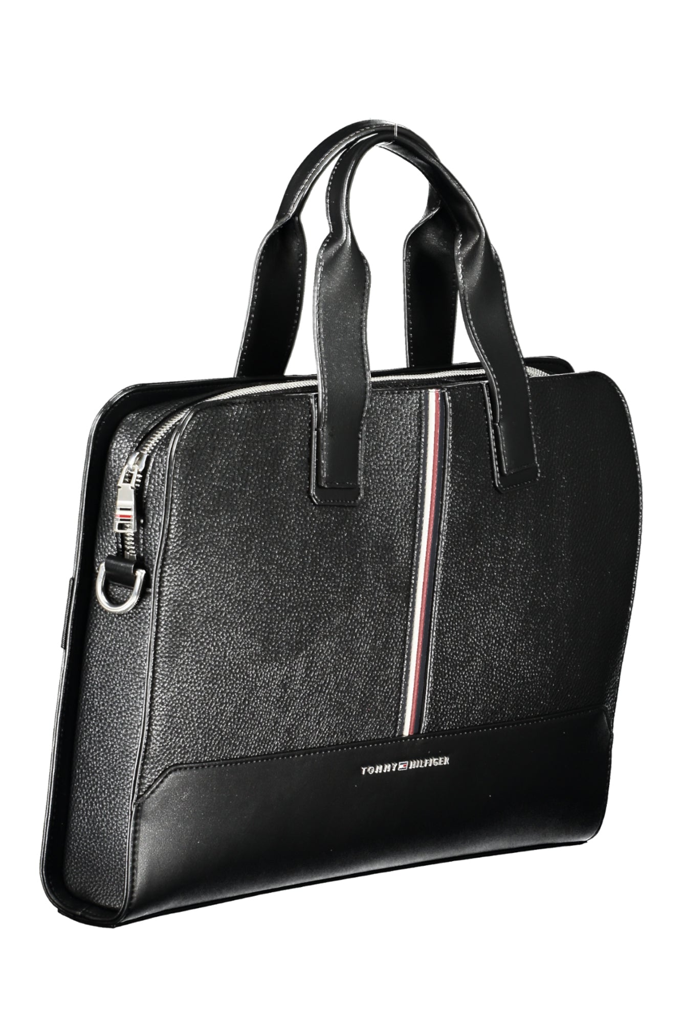 TOMMY HILFIGER Herren Accessoires – Aktentasche mit Griffen Schwarz