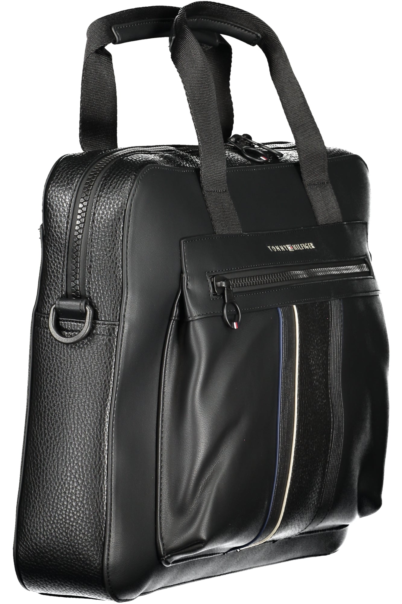 TOMMY HILFIGER Herren Accessoires – Aktentasche mit Griffen Schwarz