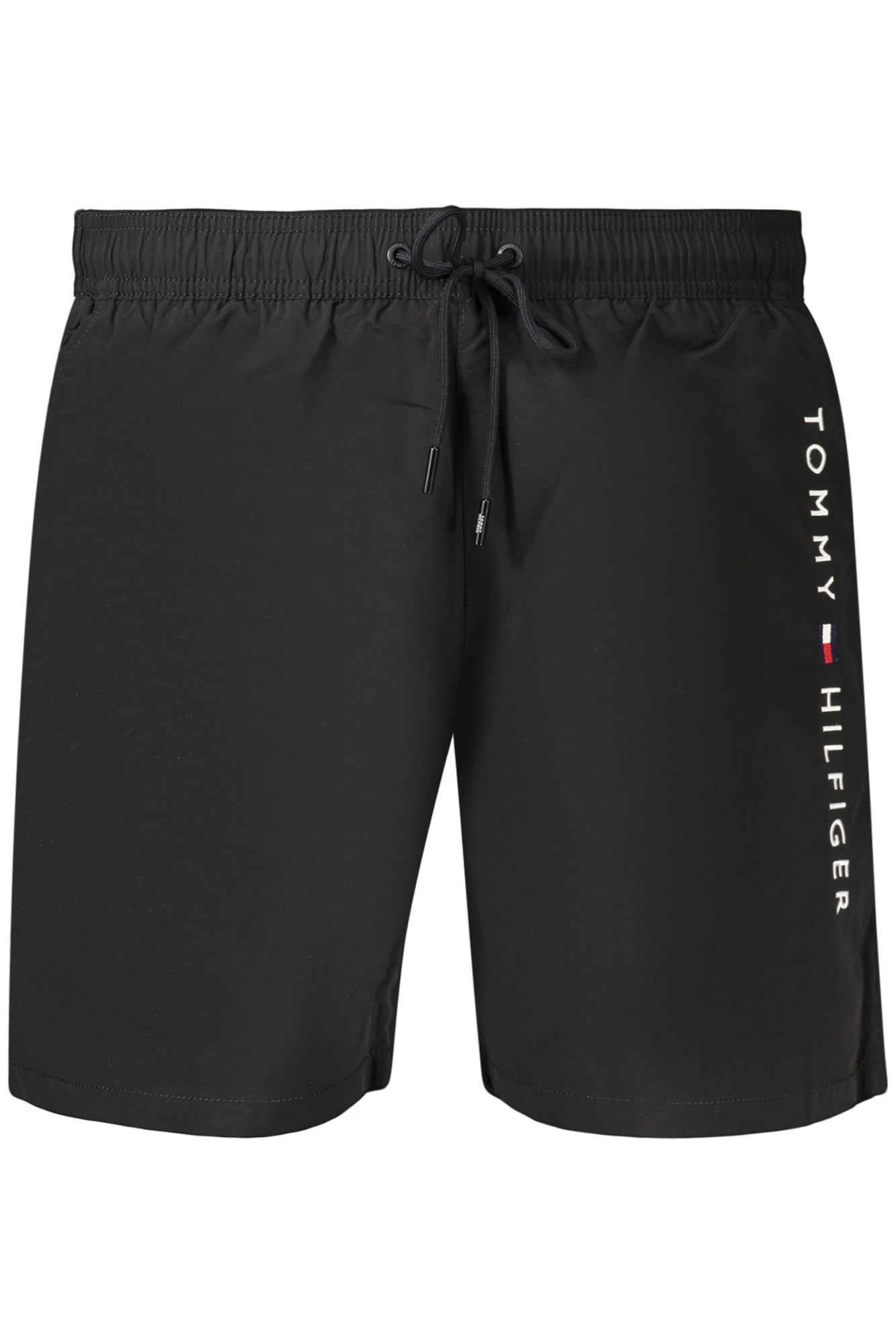 TOMMY HILFIGER Herren Bademode – Shorts, mit Taschen Schwarz