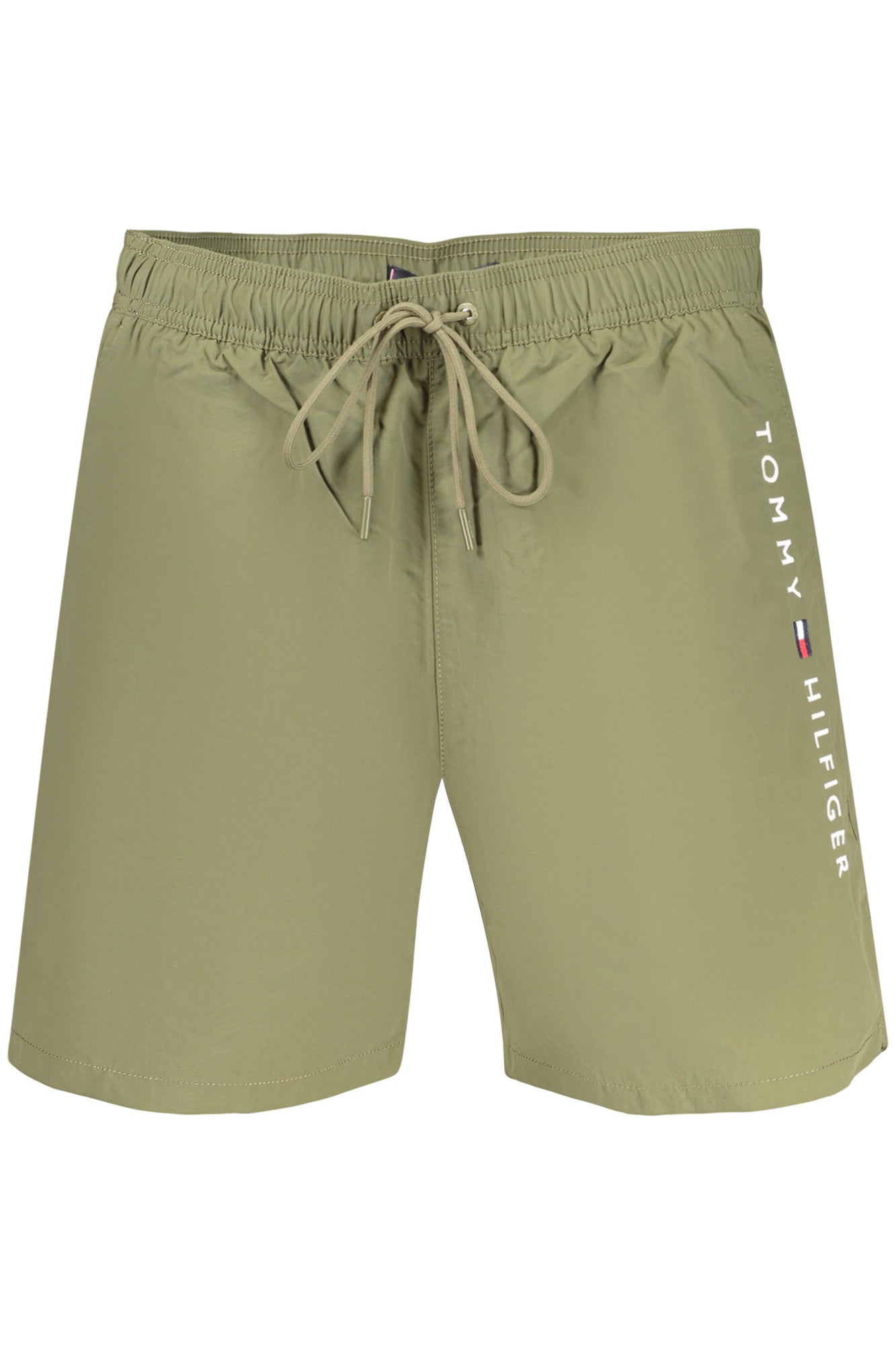 TOMMY HILFIGER Herren Bademode – Shorts, mit Taschen Grün
