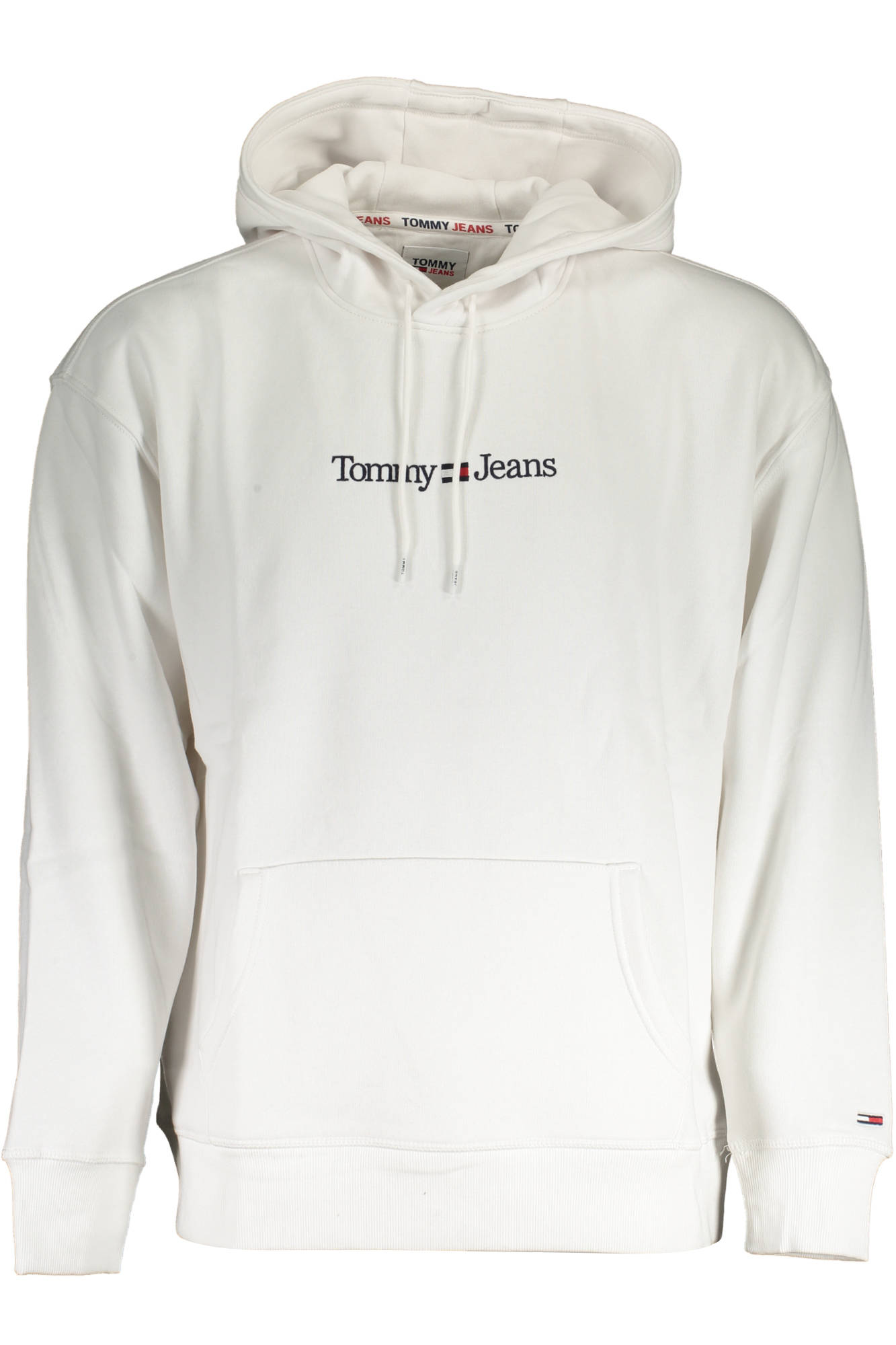 TOMMY HILFIGER Herren Sweatshirt – mit Kapuze, Langarm Weiß