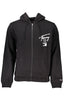 TOMMY HILFIGER Herren Sweatshirt – Langarm, mit Kapuze Schwarz