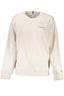 Tommy Hilfiger Damen-Sweatshirt mit Reißverschluss Beige – Warmes Strickmaterial für Herbst/Winter Beige