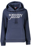 TOMMY HILFIGER SWEATSHIRT OHNE REISSVERSCHLUSS DAMEN BLAU
