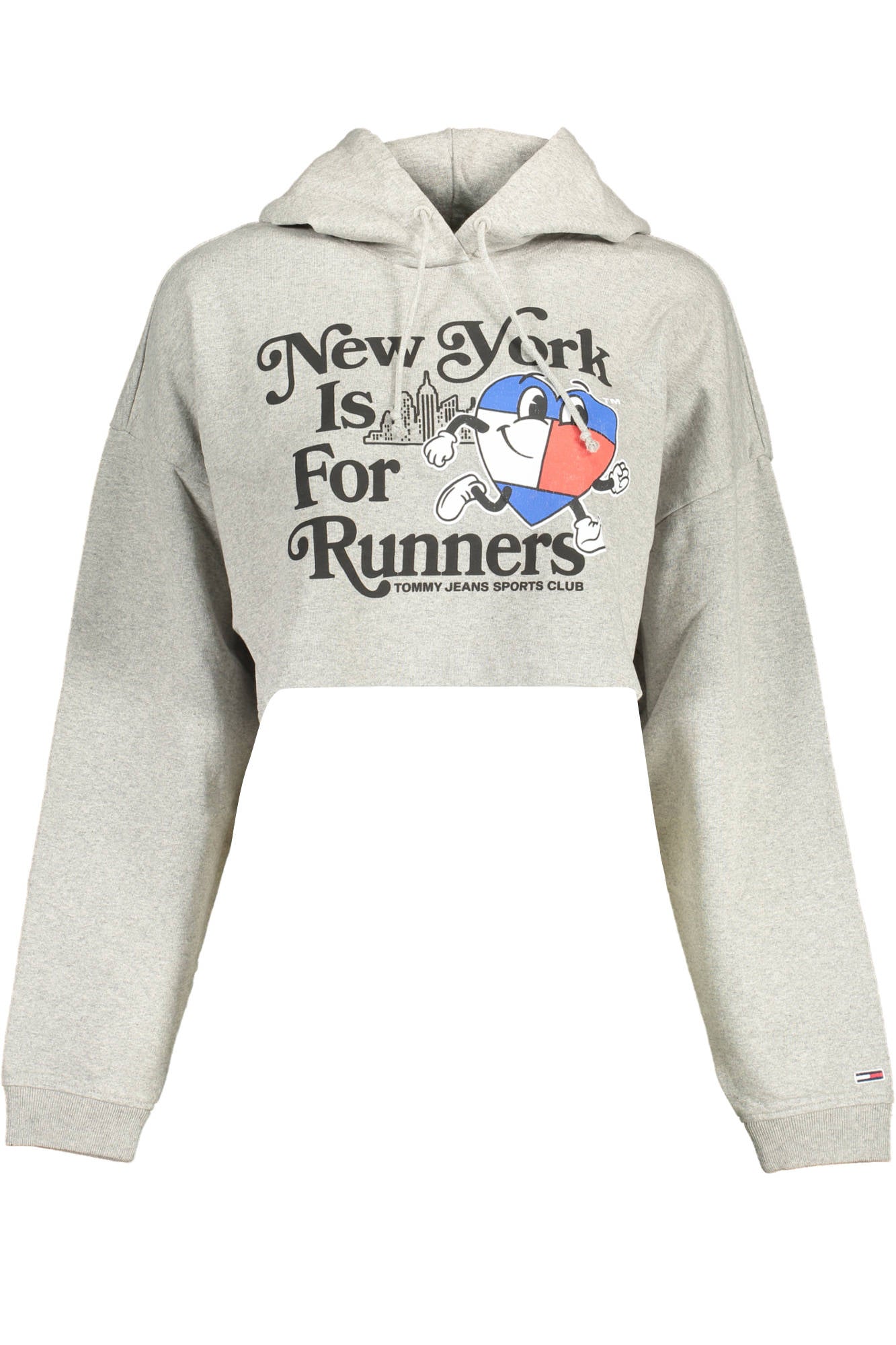 Tommy Hilfiger Sweatshirt Damen – Pink Kapuzenpullover für Herbst/Winter Grau