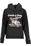 Tommy Hilfiger Sweatshirt Damen Schwarz – Kapuzenpullover für Herbst/Winter Schwarz