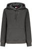 TOMMY HILFIGER BLACK WOMEN'S SWEATSHIRT WITH ZIPPER