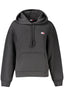 Tommy Hilfiger Sweatshirt Damen Schwarz – Kapuzenpullover aus Baumwolle Schwarz