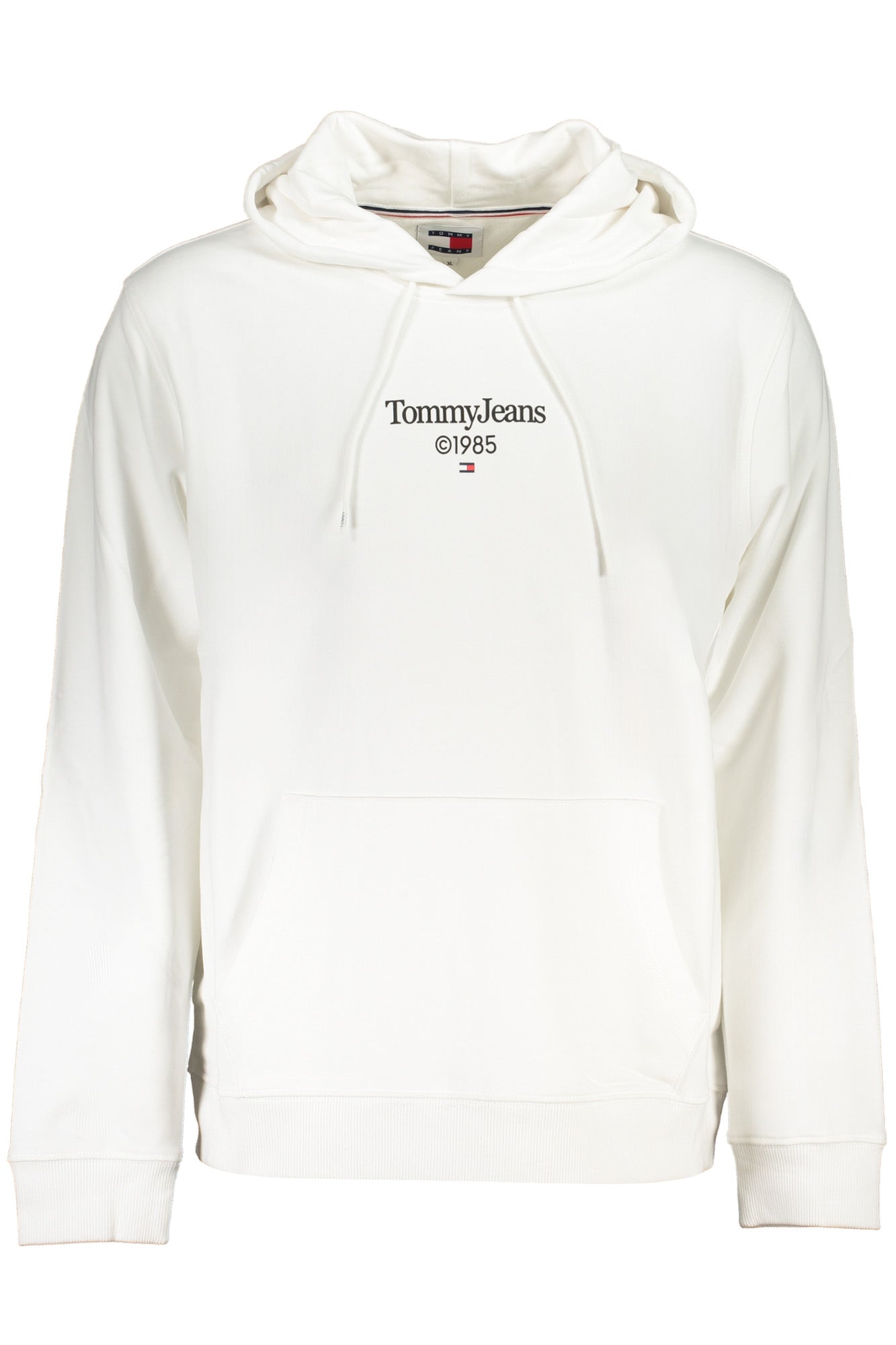 Tommy Hilfiger Sweatshirt Herren mit Reißverschluss – Kapuze & Logo Weiß
