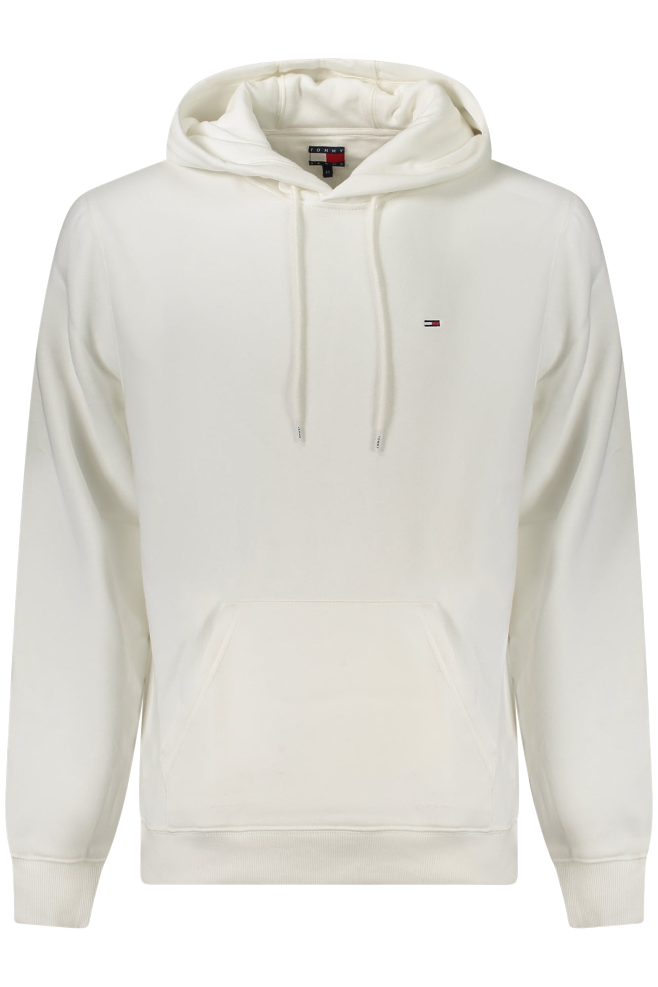 TOMMY HILFIGER Herren Sweatshirt – mit Kapuze, aus Baumwolle Weiß