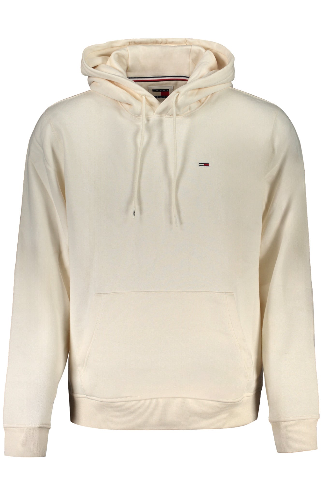 Tommy Hilfiger Sweatshirt Herren mit Reißverschluss – Weißes Kapuzenpullover für Herbst/Winter Weiß
