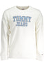 TOMMY HILFIGER HERREN SWEATSHIRT WEISS OHNE REISSVERSCHLUSS