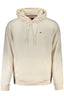 TOMMY HILFIGER WHITE SWEATSHIRT FOR MEN WITH ZIPPER