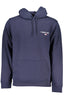 TOMMY HILFIGER MEN'S BLUE SWEATSHIRT WITH ZIPPER