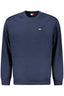 TOMMY HILFIGER MEN'S SWEATSHIRT WITH ZIP-UP BLUE