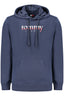 Tommy Hilfiger Herren-Sweatshirt mit Zip-Up – Kapuzenpullover aus Baumwolle Blau