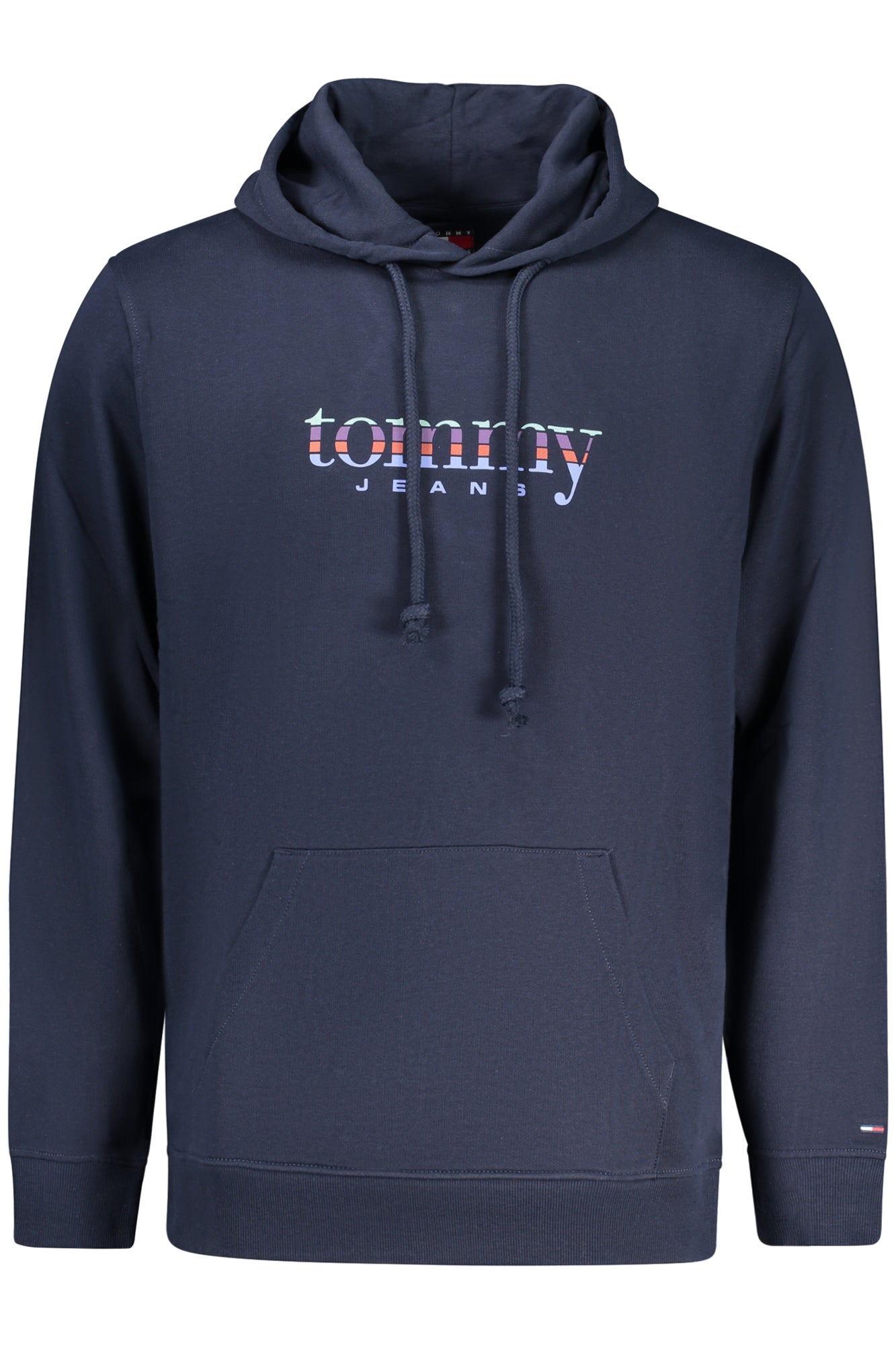 Tommy Hilfiger Sweatshirt Herren mit Reißverschluss – Weißes Kapuzen-Sweatshirt Blau