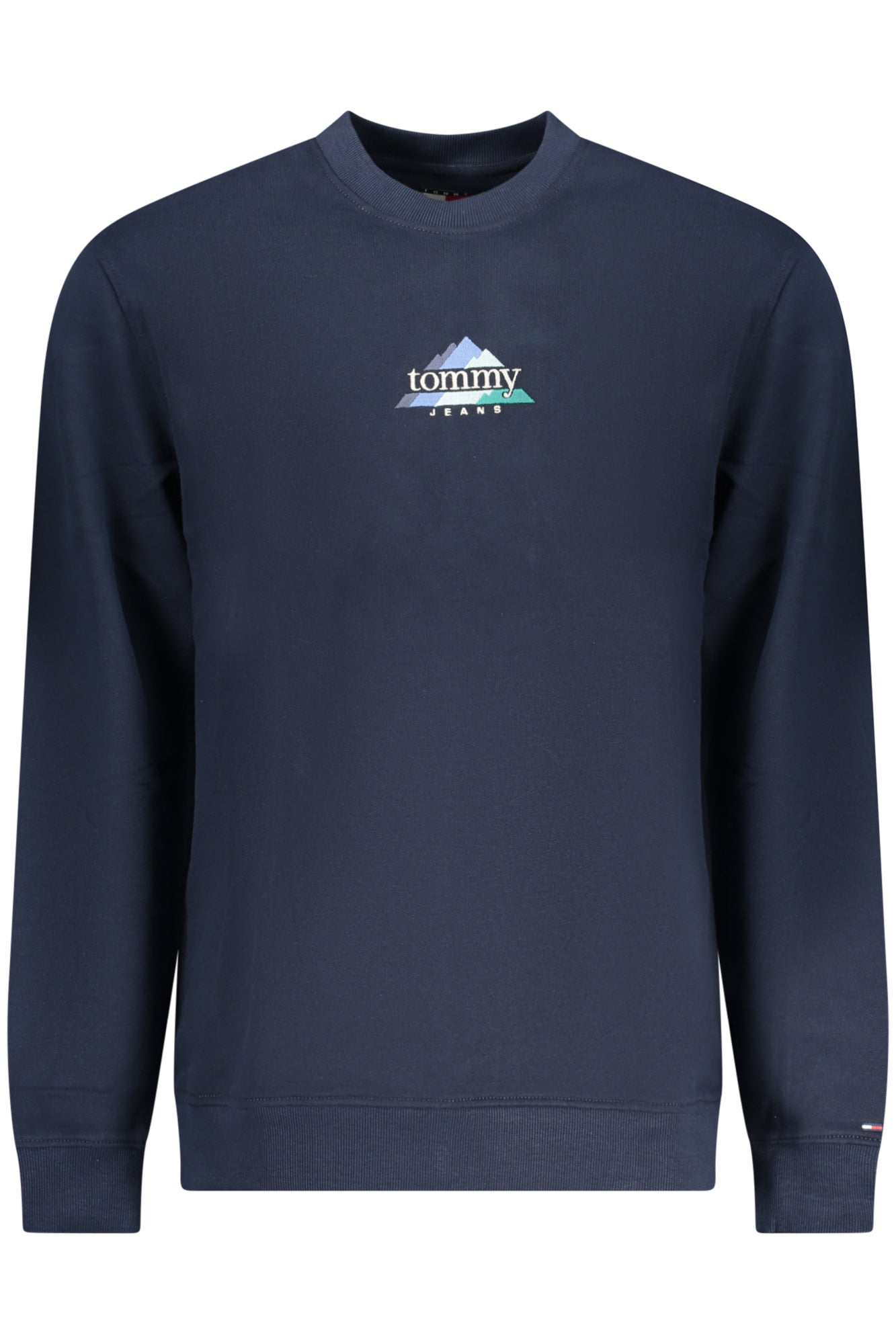Tommy Hilfiger Sweatshirt Herren mit Reißverschluss – Blau, Gebürstet Blau