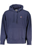 Tommy Hilfiger Sweatshirt Herren Blau Mit Reißverschluss – Kapuzenpullover für Freizeit Blau