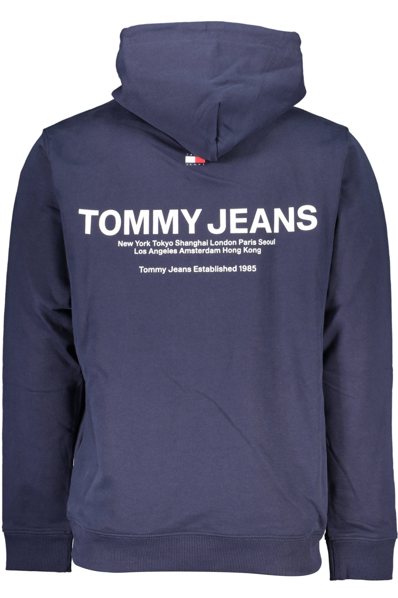 Tommy Hilfiger Sweatshirt Herren Blau Mit Reißverschluss – Kapuze & Logo Blau