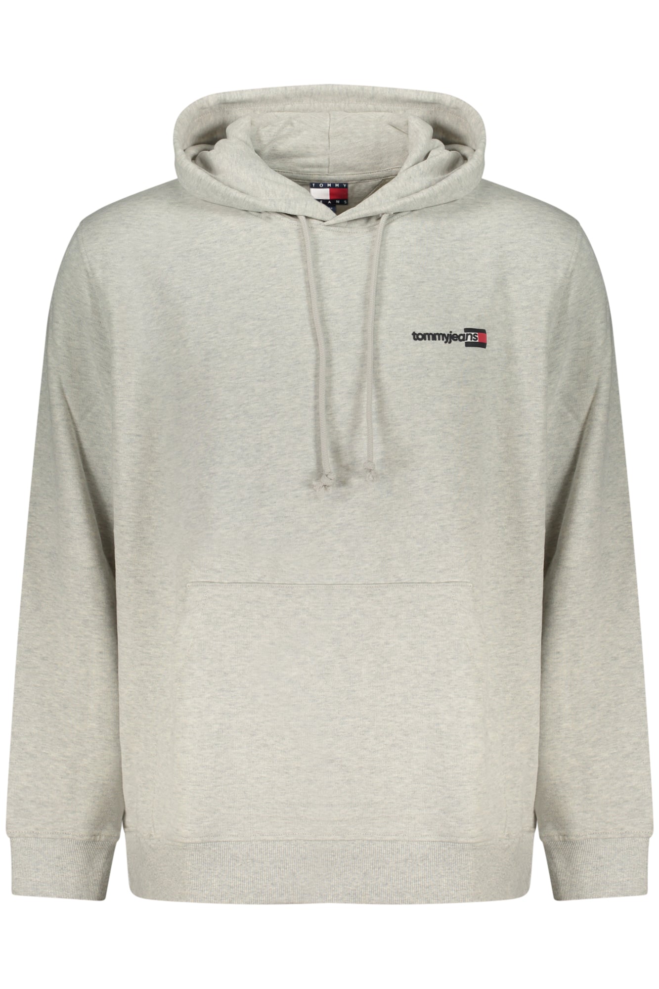 TOMMY HILFIGER Herren Sweatshirt – mit Kapuze, Fleece Grau