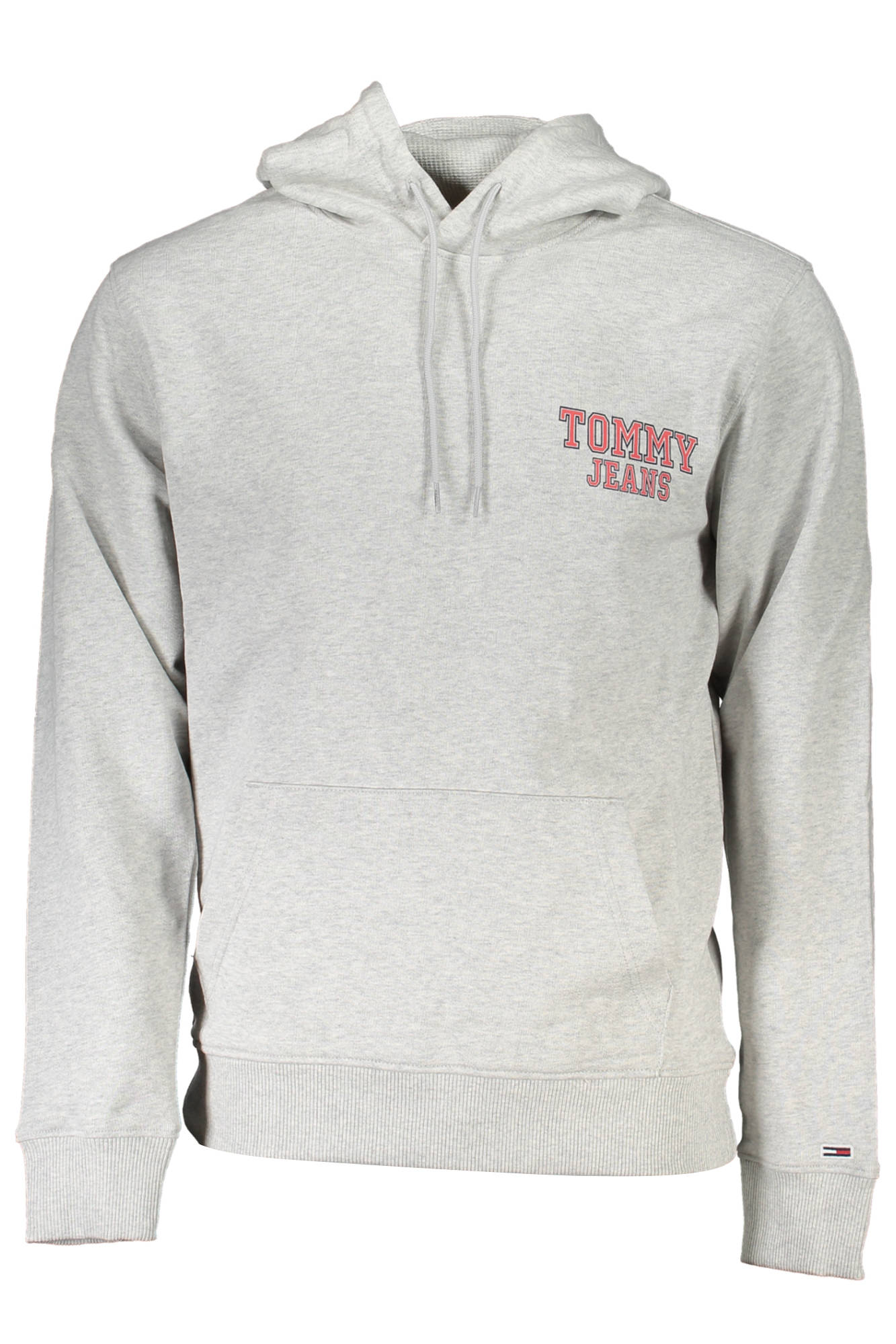 TOMMY HILFIGER Herren Sweatshirt – mit Kapuze, aus Baumwolle Grau