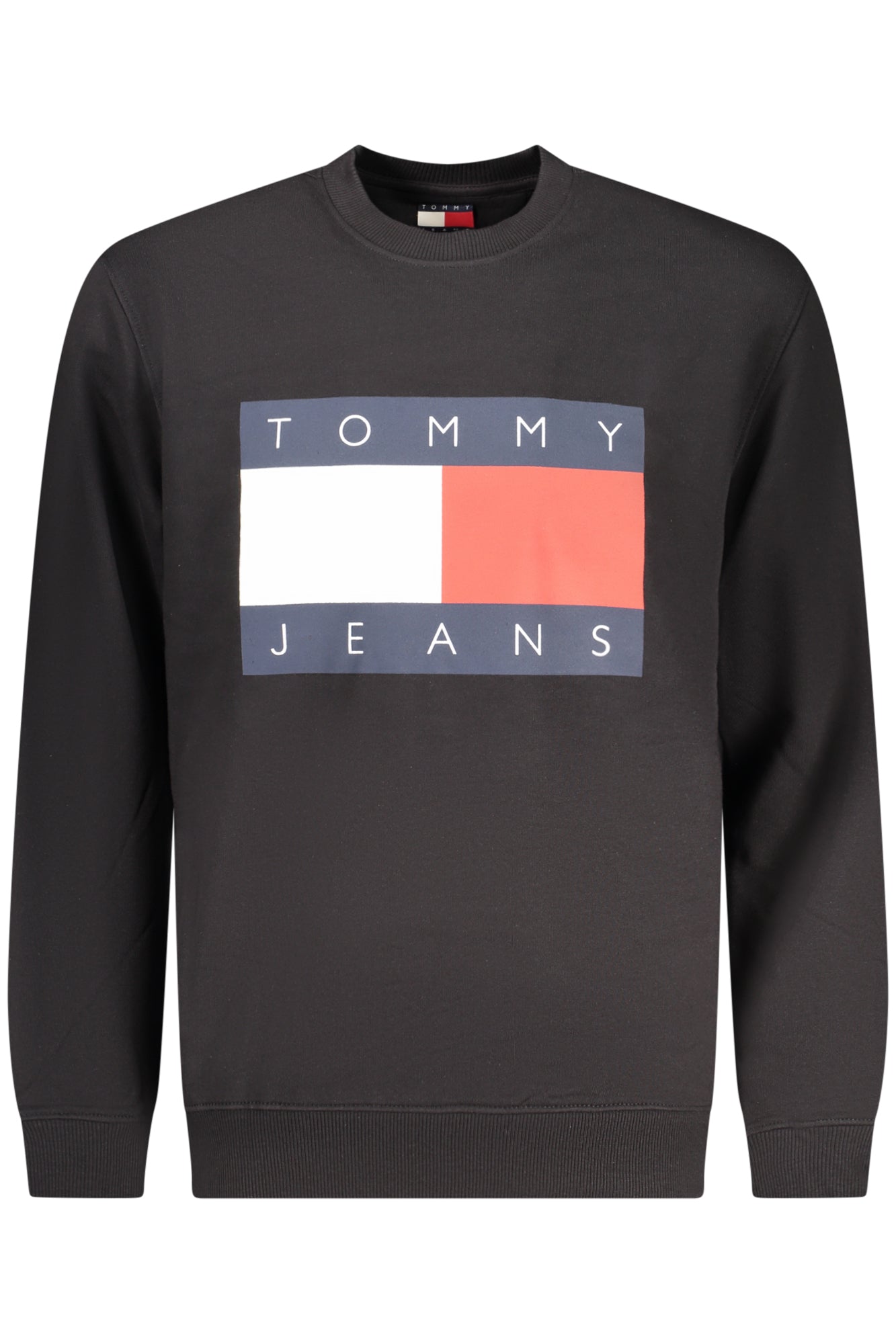 Tommy Hilfiger Sweatshirt Herren mit Reißverschluss – Blau aus Baumwolle Schwarz