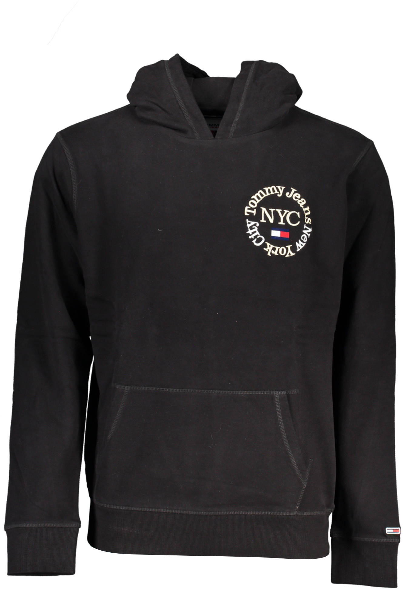 TOMMY HILFIGER Herren Sweatshirt – mit Kapuze, Langarm Schwarz