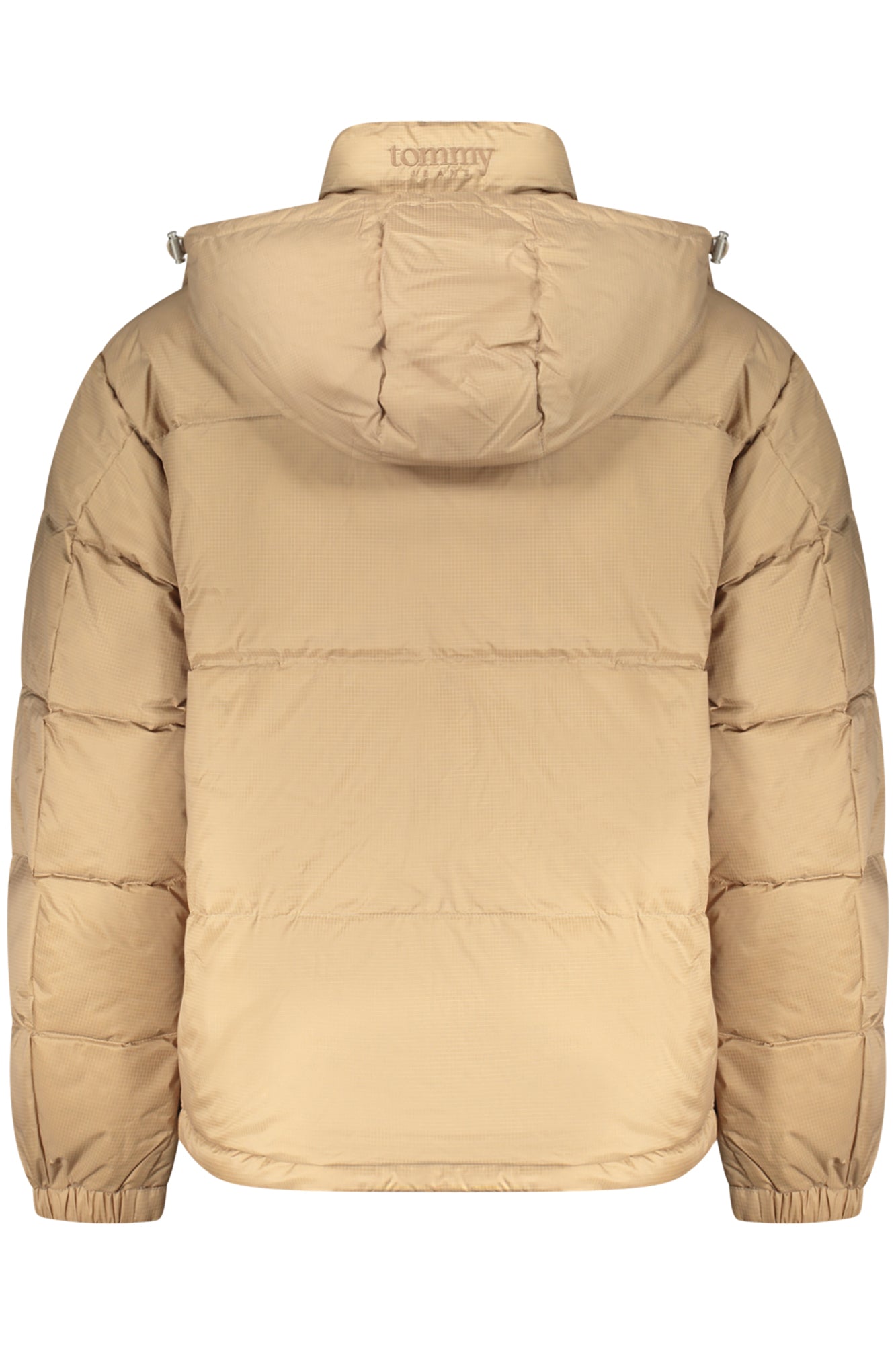 Tommy Hilfiger Herrenjacke Blau – Wasserdichte Winterjacke mit Kapuze Beige