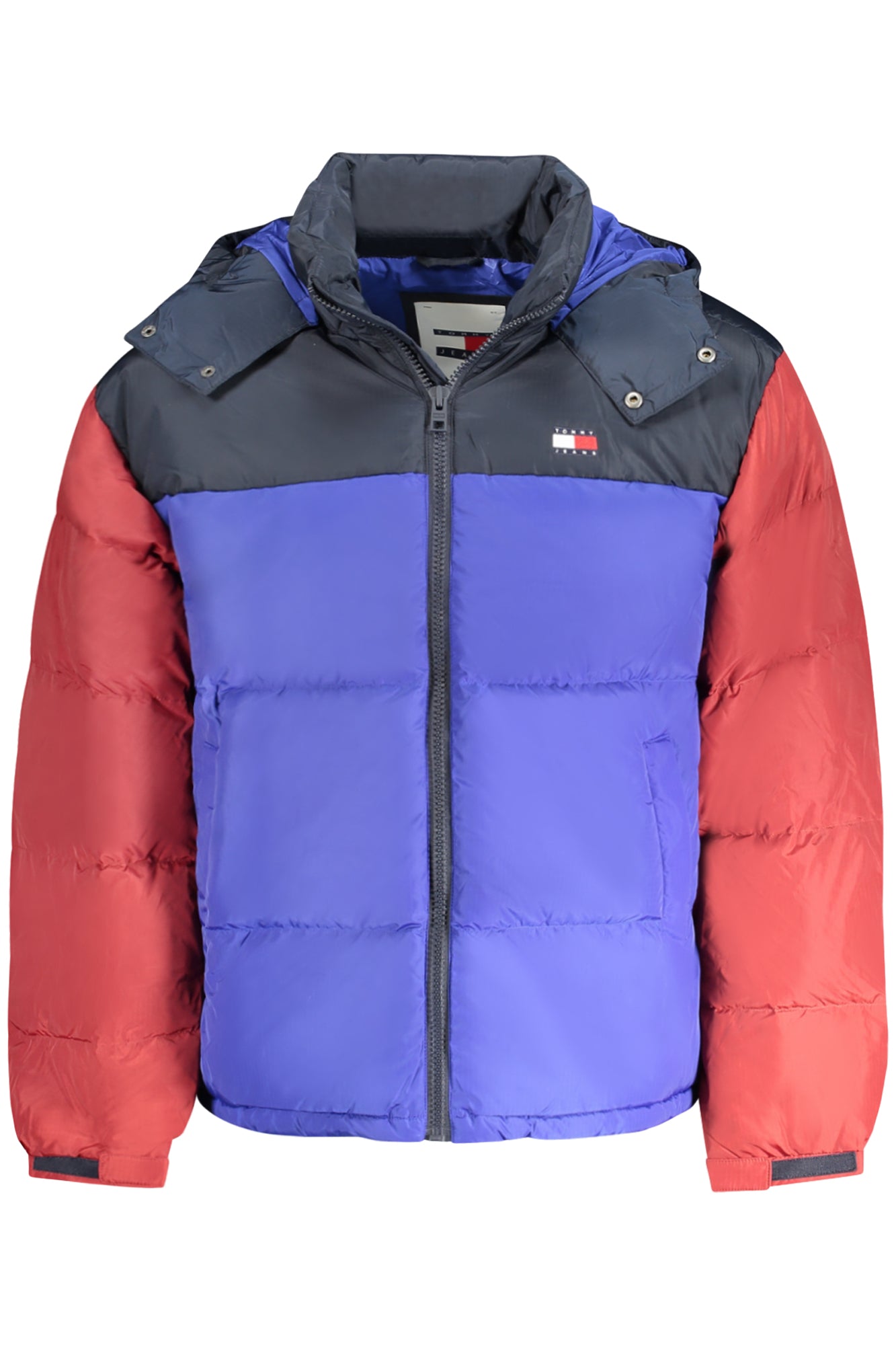 Tommy Hilfiger Herrenjacke Schwarz – Recycelte Winterjacke mit Kapuze | soulluna Blau