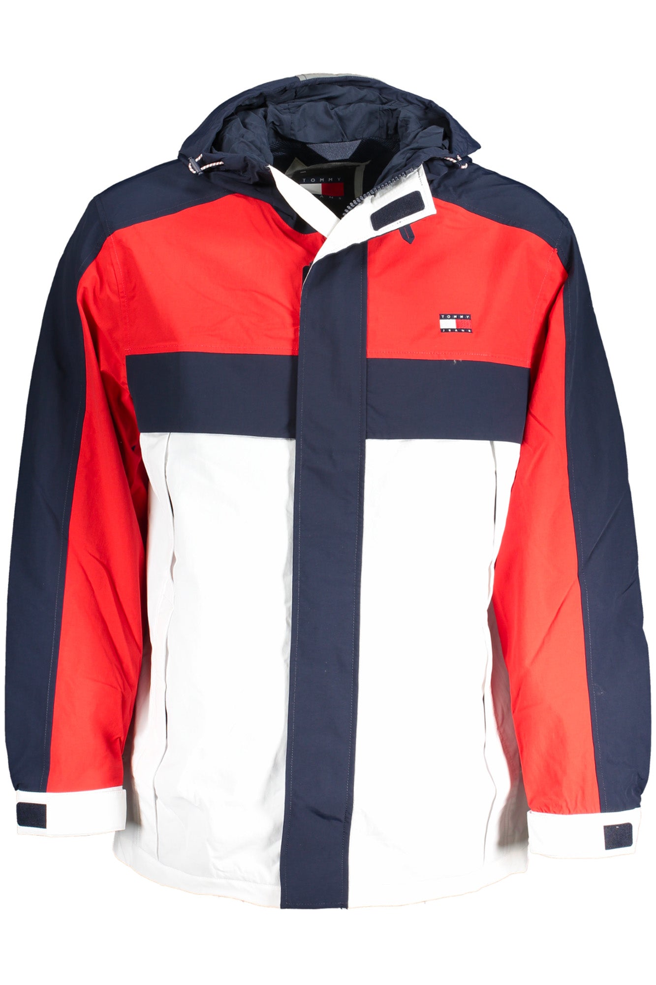 Tommy Hilfiger Herrenjacke Blau – Regenjacke mit Kapuze für Herbst/Winter Blau