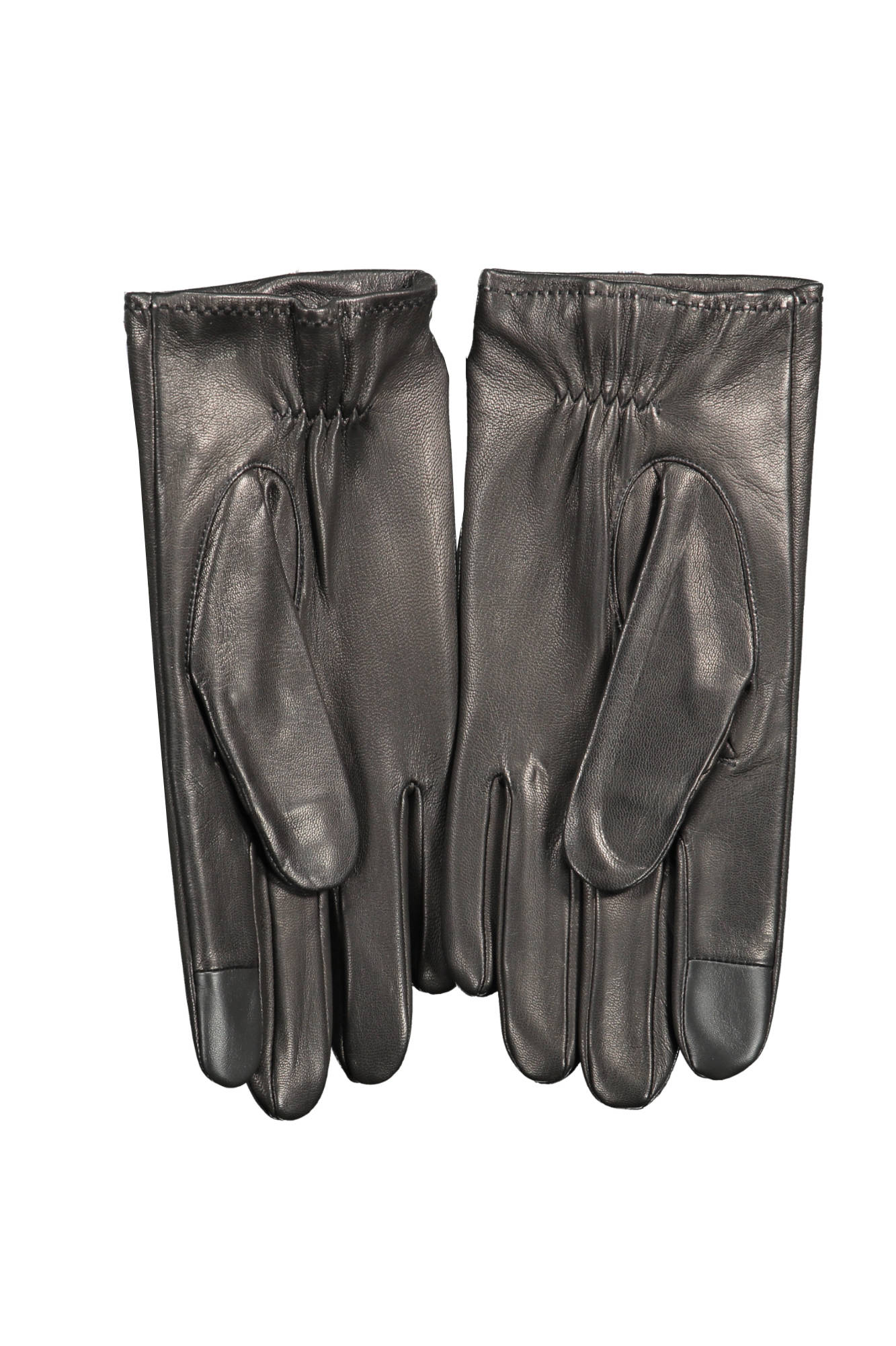 Tommy Hilfiger Herrenhandschuhe schwarz – Gepolsterte Lederhandschuhe für Herbst/Winter Schwarz
