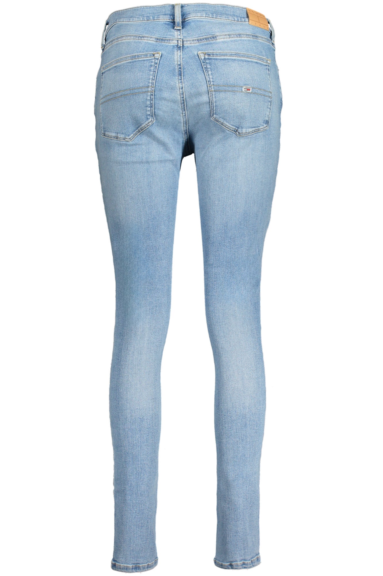 TOMMY HILFIGER Damen Jeans – mit Taschen, mit Reißverschluss Hellblau