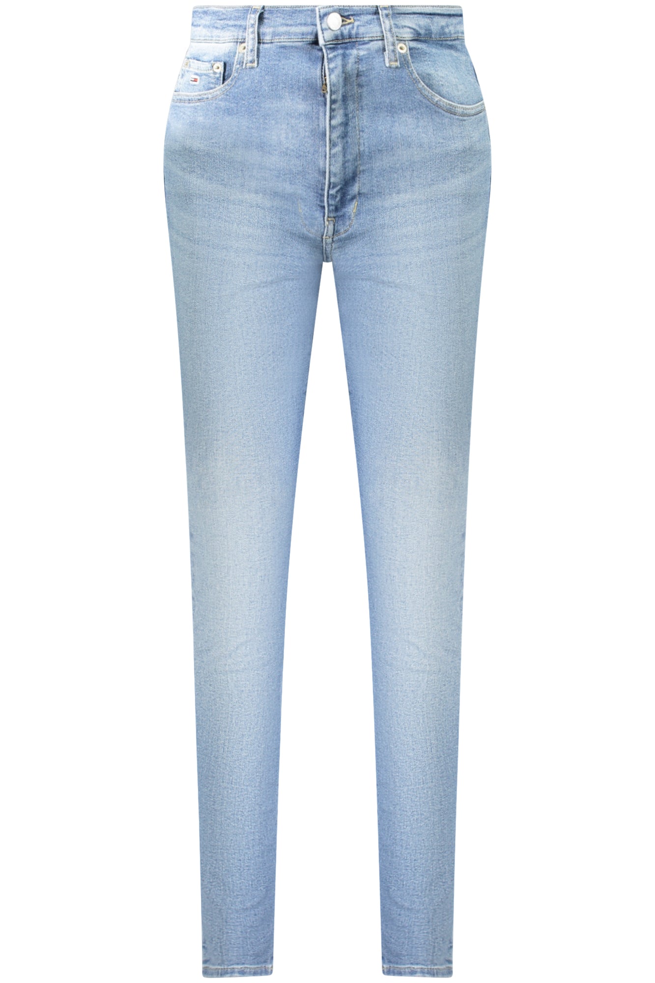 Tommy Hilfiger Damen-Jeans Blau – Sylvia High Skinny Denim mit Washed-Effect Blau