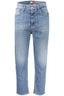 TOMMY HILFIGER Damen Jeans – mit Taschen, mit Reißverschluss Blau