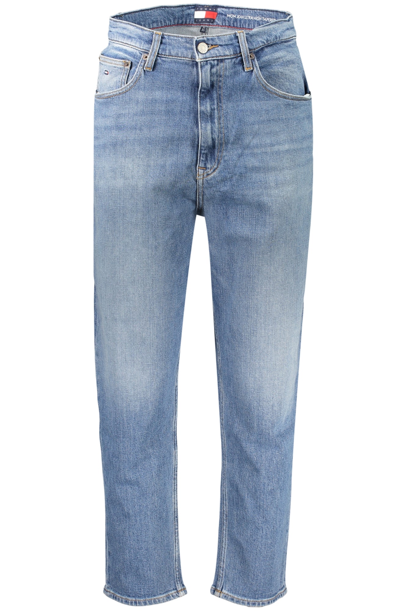 TOMMY HILFIGER Damen Jeans – mit Taschen, mit Reißverschluss Blau