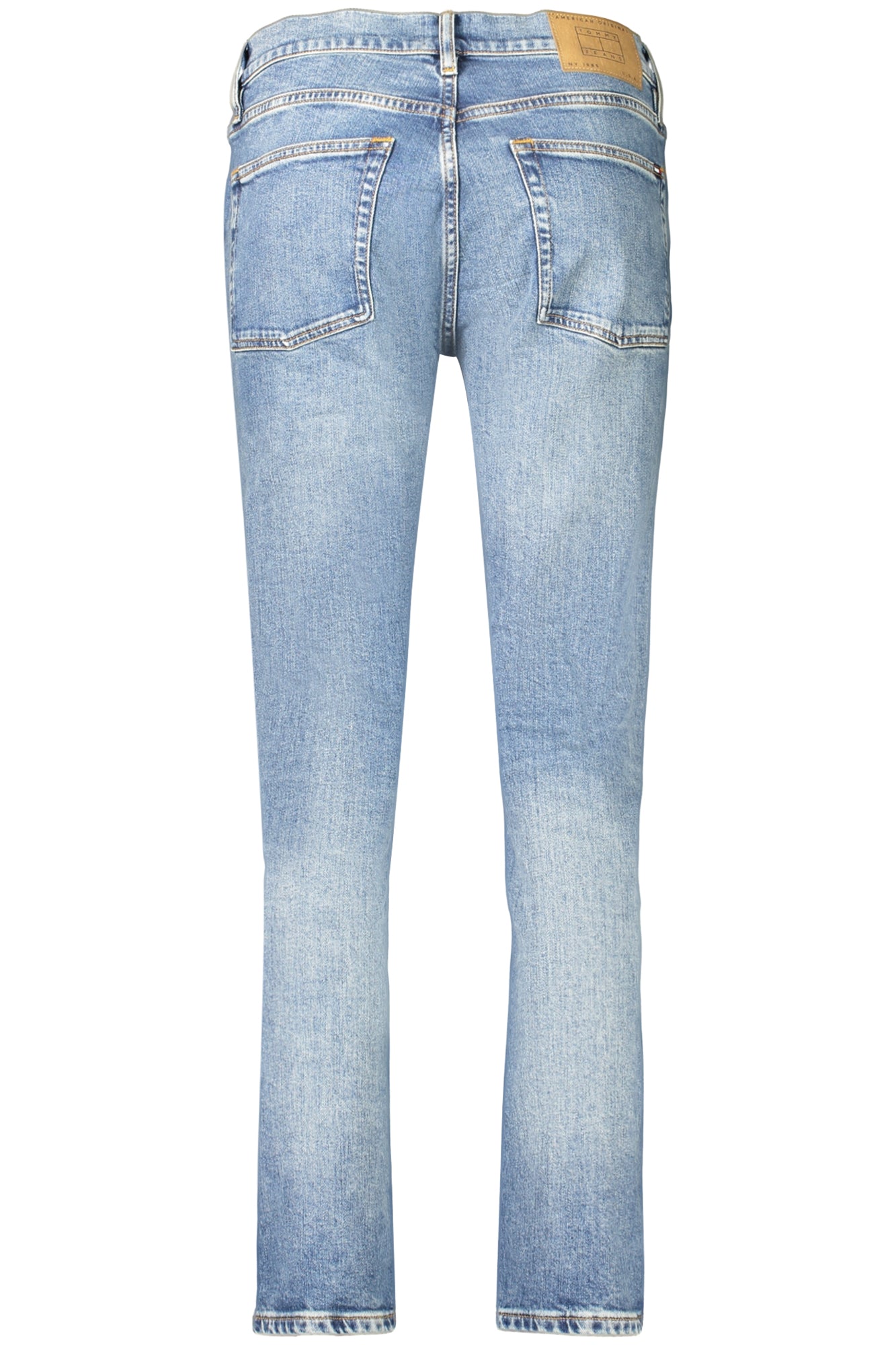 TOMMY HILFIGER Damen Jeans – mit Taschen, mit Reißverschluss Blau