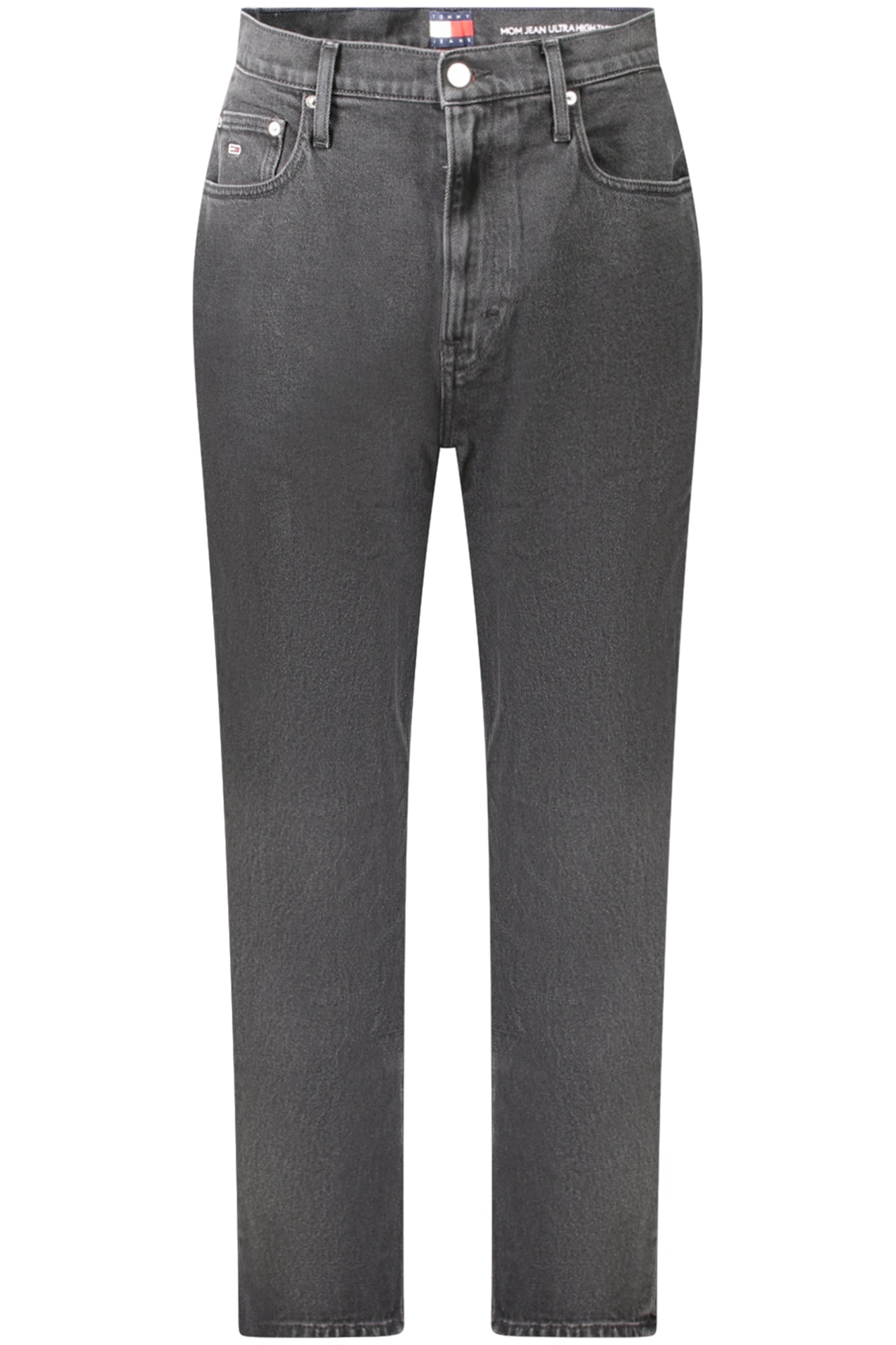 Tommy Hilfiger Jeans Damen – Schwarze Mom Jeans aus regenerativer Baumwolle Schwarz