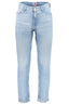 Tommy Hilfiger Herren-Denim-Jeans Blau – Klassische Dad-Jeans mit Stretch Hellblau