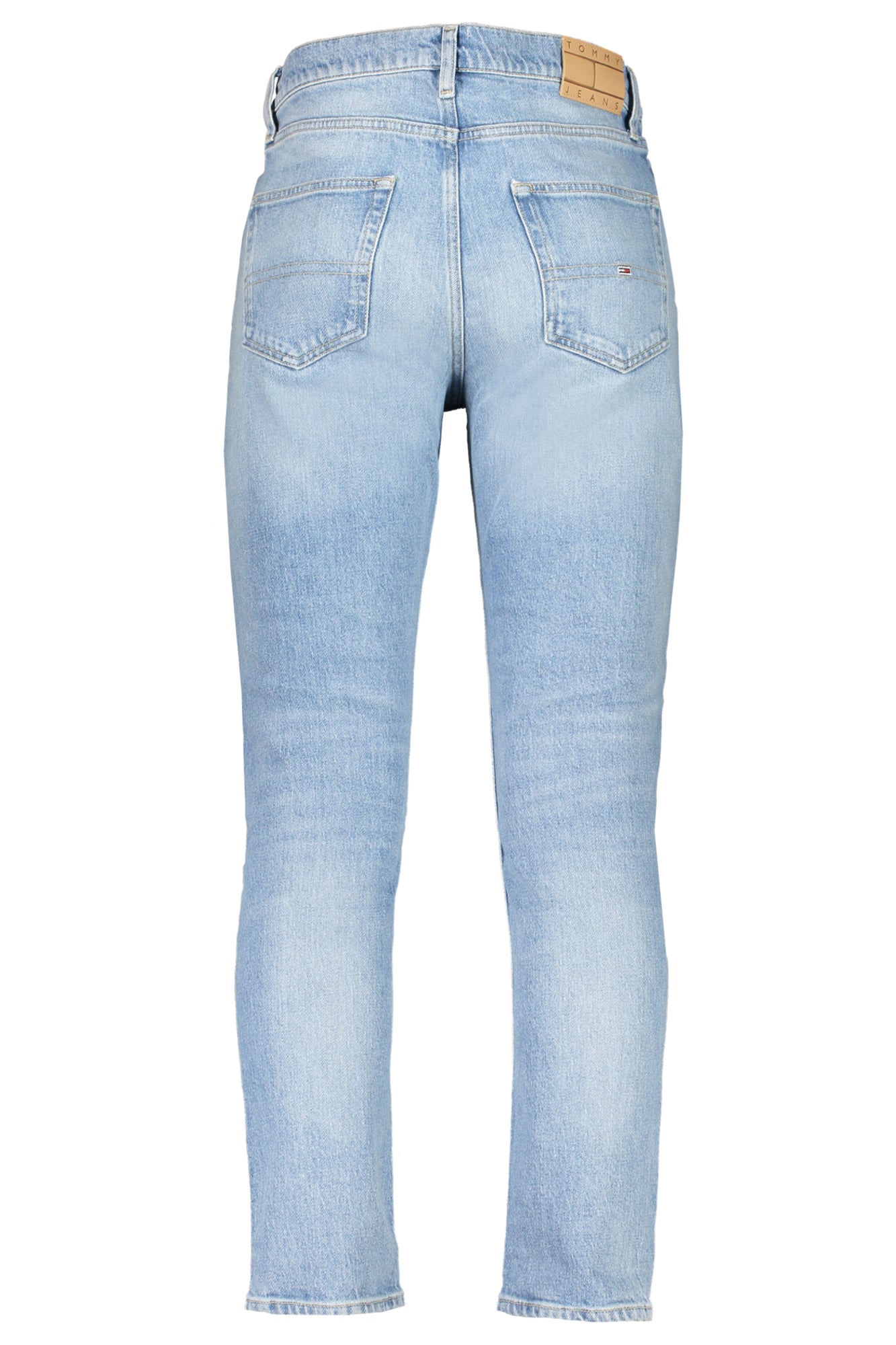 Tommy Hilfiger Herren-Denim-Jeans Blau – Klassische Dad-Jeans mit Stretch Hellblau