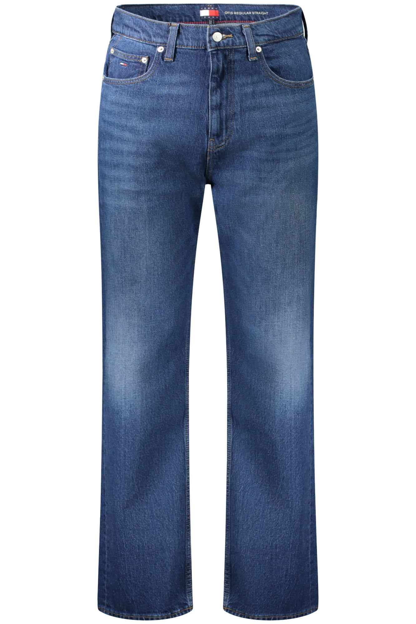 Tommy Hilfiger Herren Jeans Blau – Regular Straight Fit Denim Hose Blau