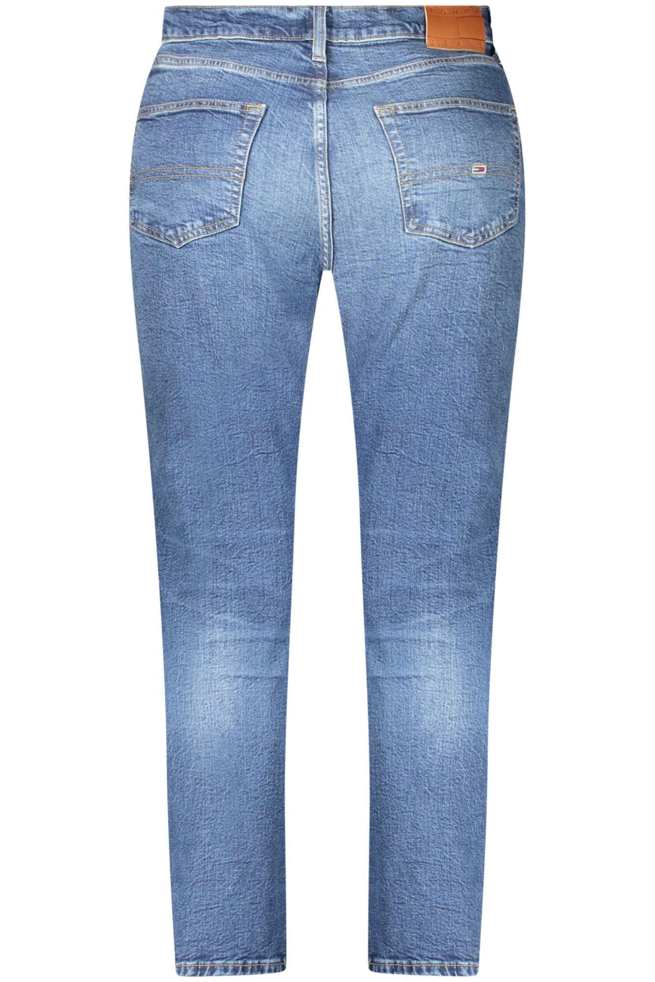 Tommy Hilfiger Denim Jeans Herren – Regular Tapered Fit aus regenerativer Baumwolle Blau