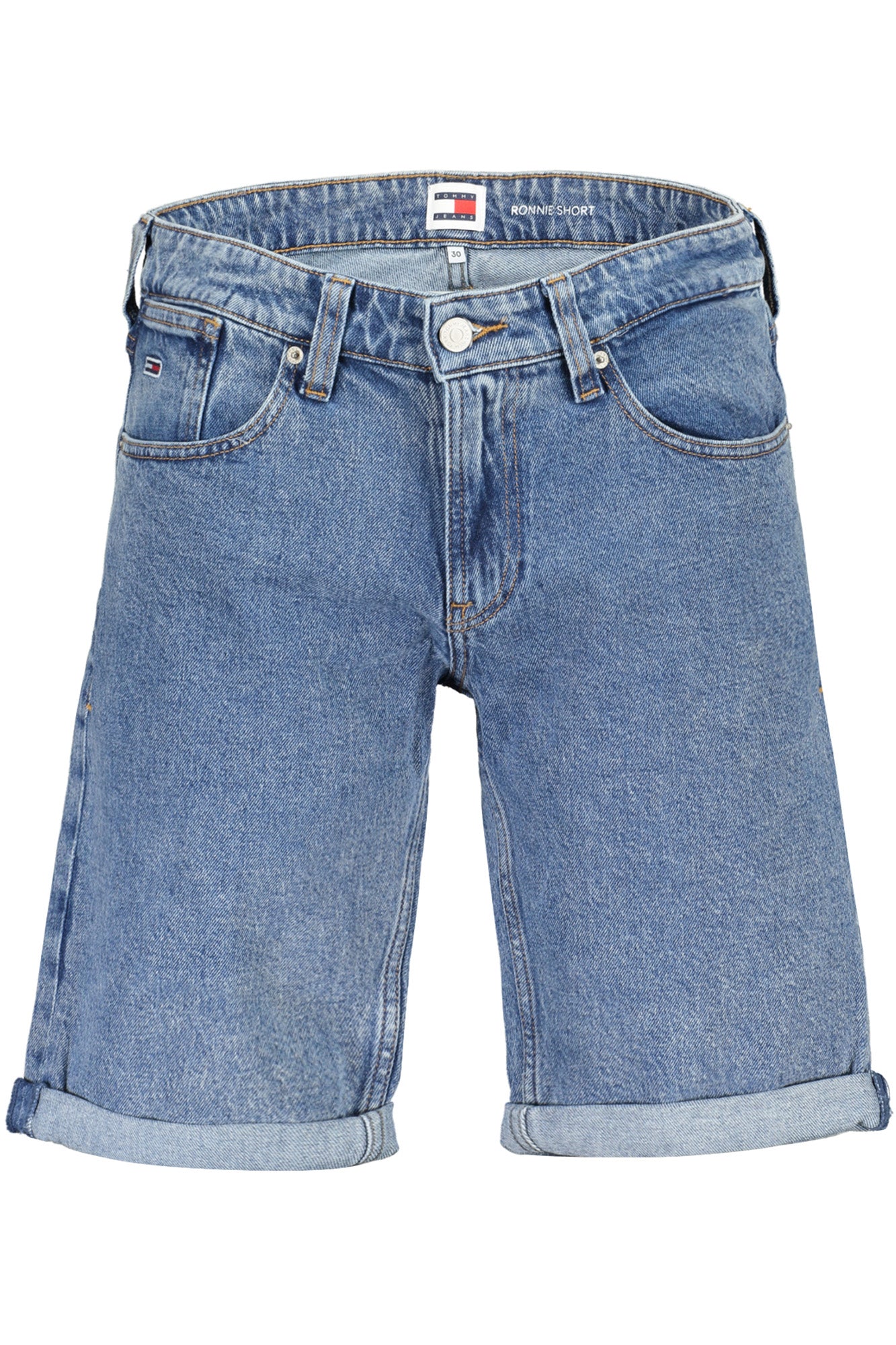 Tommy Hilfiger Jeans Shorts Herren – Kurze Hose in Blau aus Bio-Baumwolle Blau