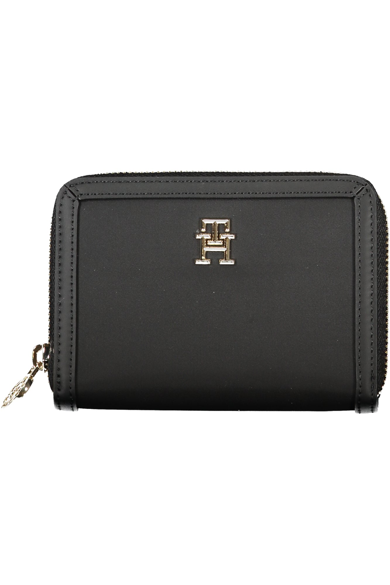 Tommy Hilfiger Geldbörse Damen Schwarz – Elegante Geldbörse mit 5 Fächern Schwarz