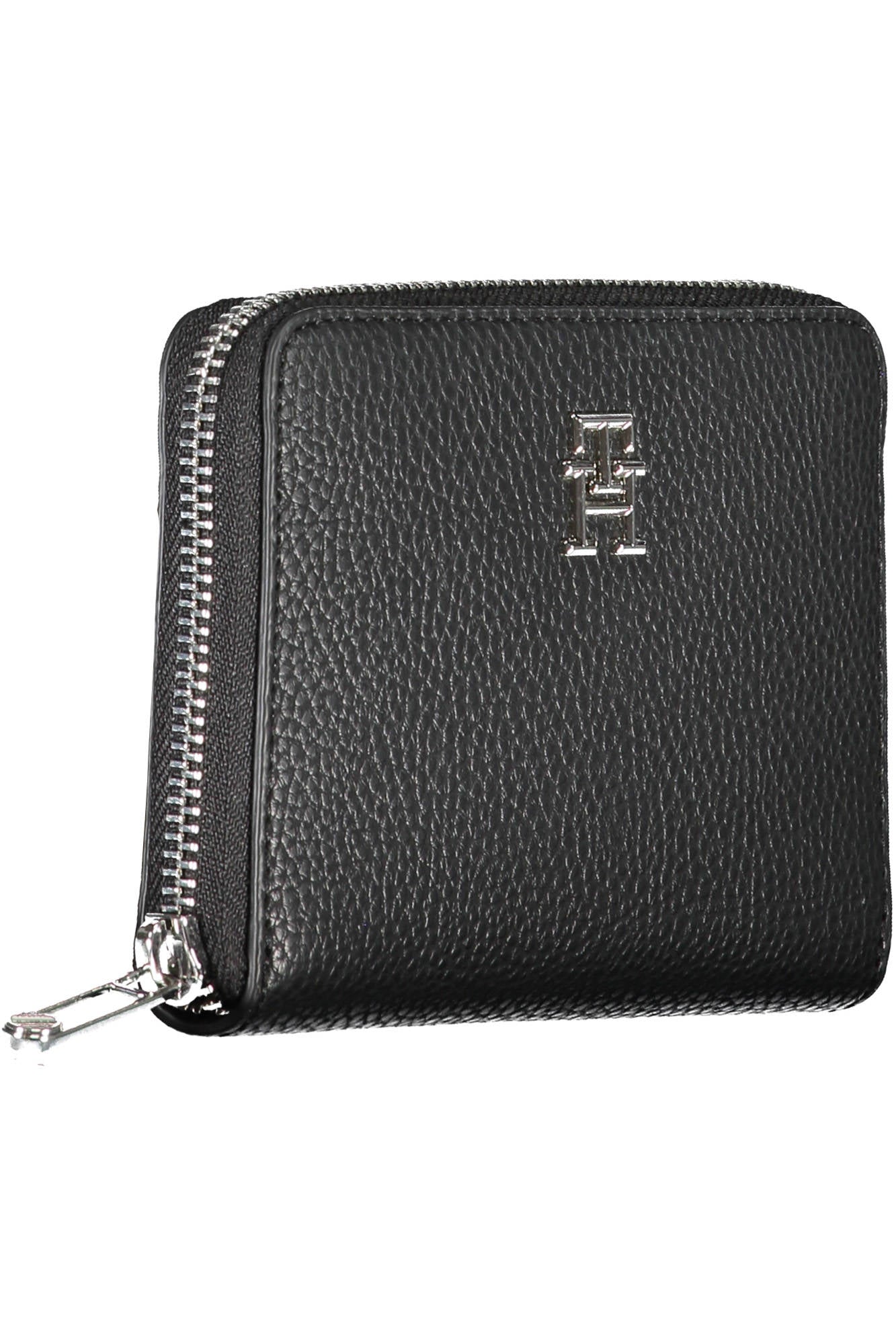Tommy Hilfiger Geldbörse Damen Schwarz – Elegante Portemonnaie mit 5 Fächern Schwarz