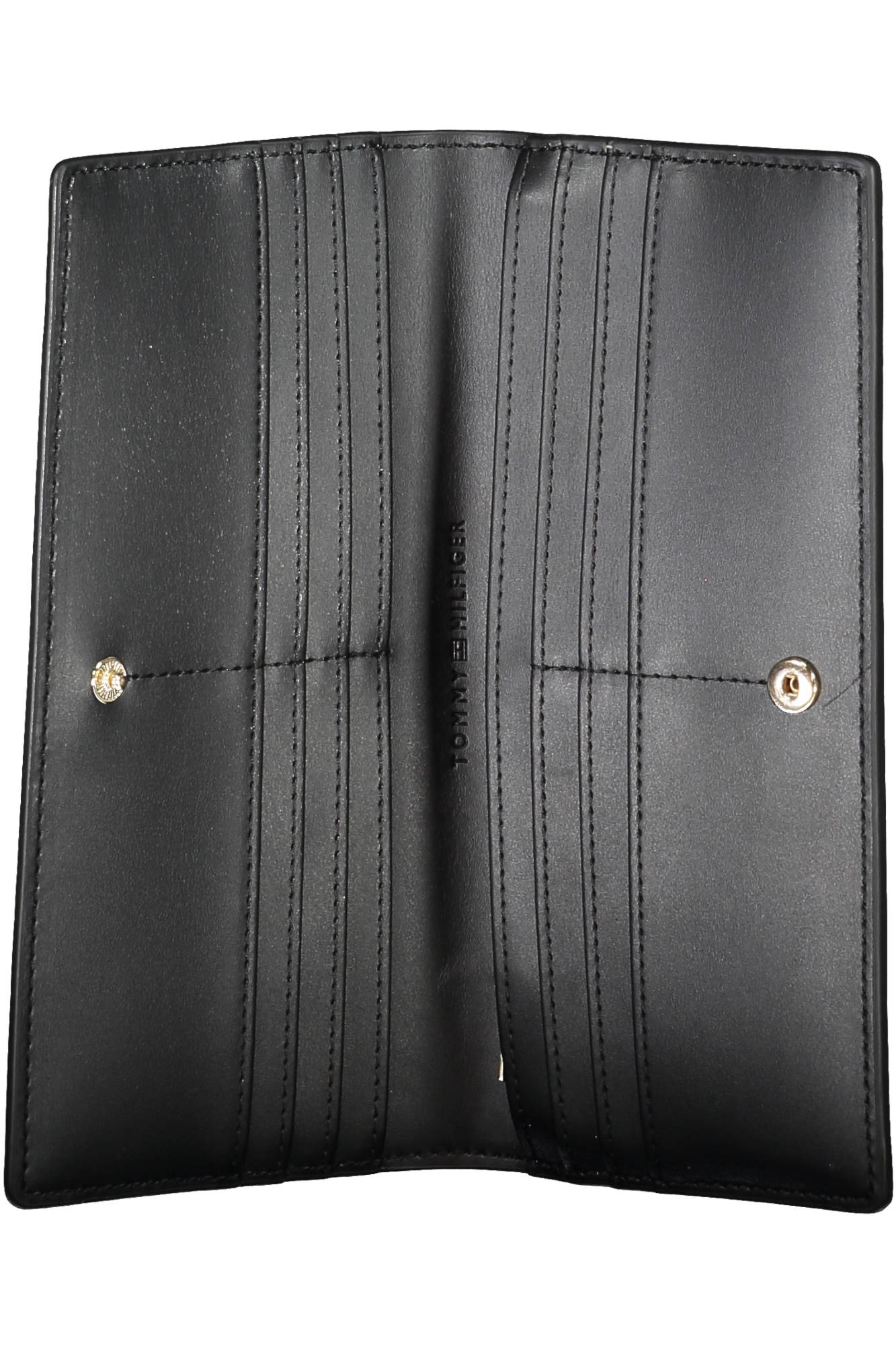 Tommy Hilfiger Damengeldbörse Schwarz – Elegante Geldbörse mit Logo Schwarz