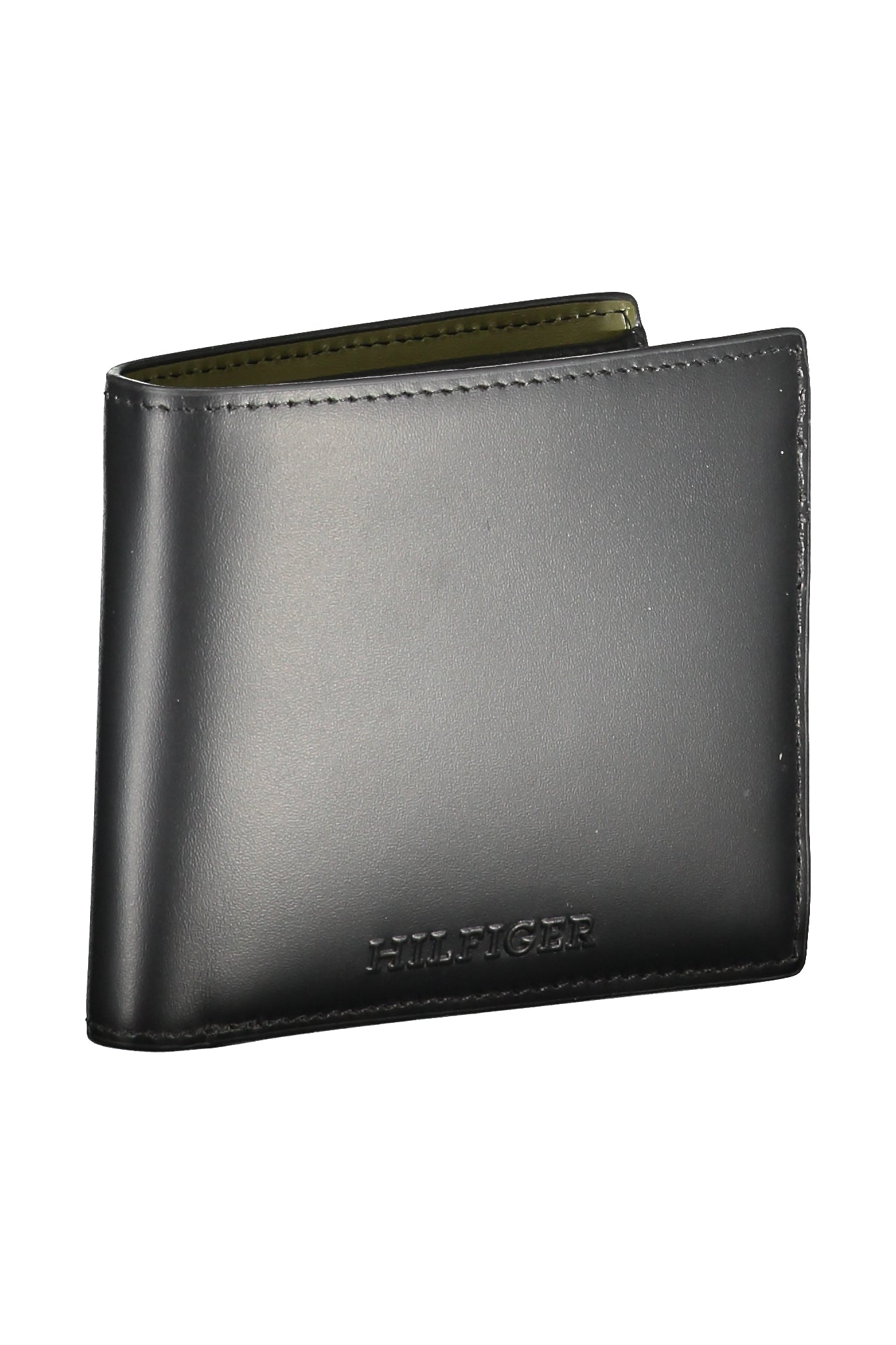 Tommy Hilfiger Geldbörse Herren Schwarz – Elegante Pelle-Brieftasche mit Logo Schwarz