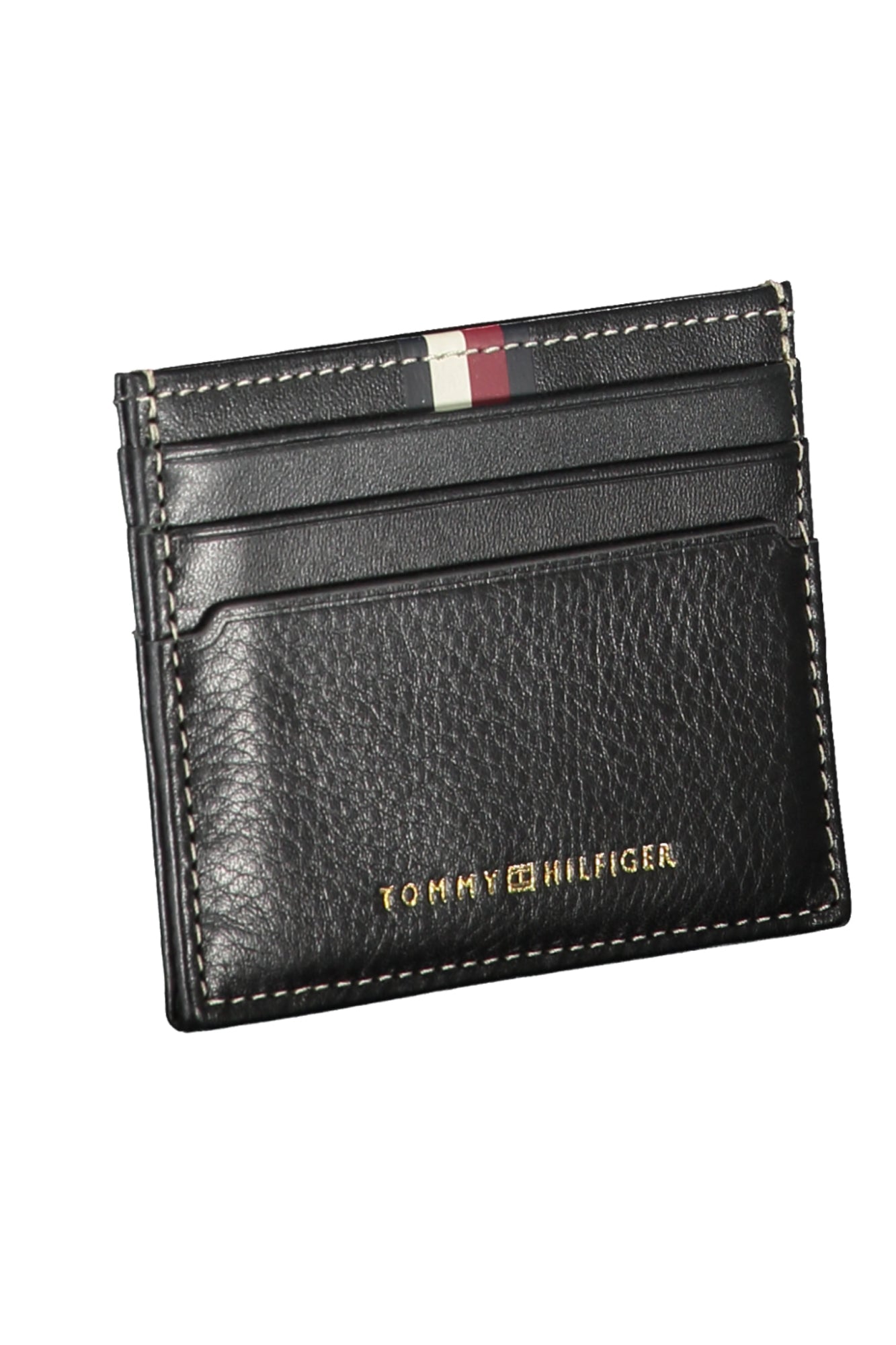 Tommy Hilfiger Geldbörse Herren Schwarz – Klassische Herren-Brieftasche aus Leder Schwarz